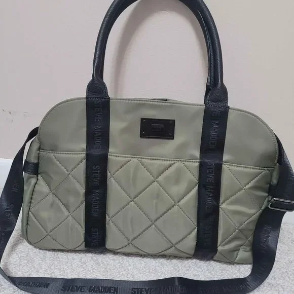 Steve Madden Olive Quilted Women's Bag - Picture 2 of 8